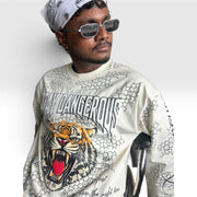 ORIYA- STAY DANGEROUS "Honeycomb-inspired graphic pattern".