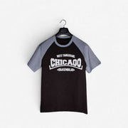 Chicago Raglan Oversized T-Shirt - back