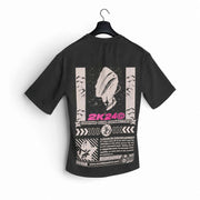 2K240 Graphic Oversized T-Shirt - back angle